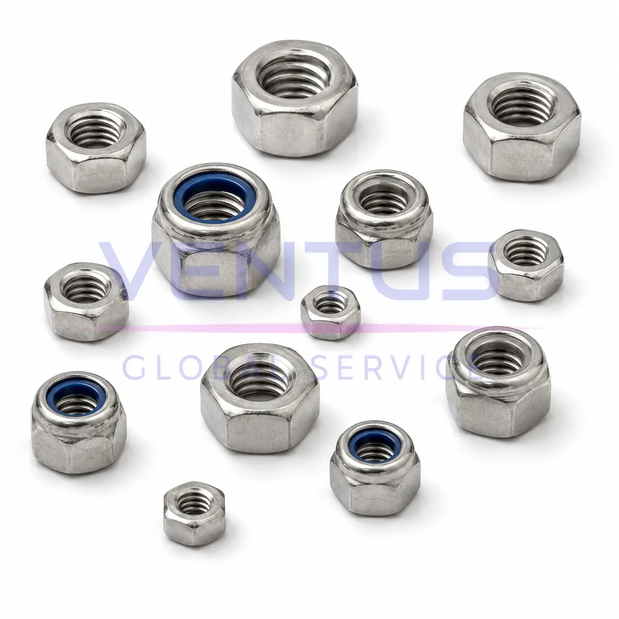Tuercas inoxidables Ventus Fasteners