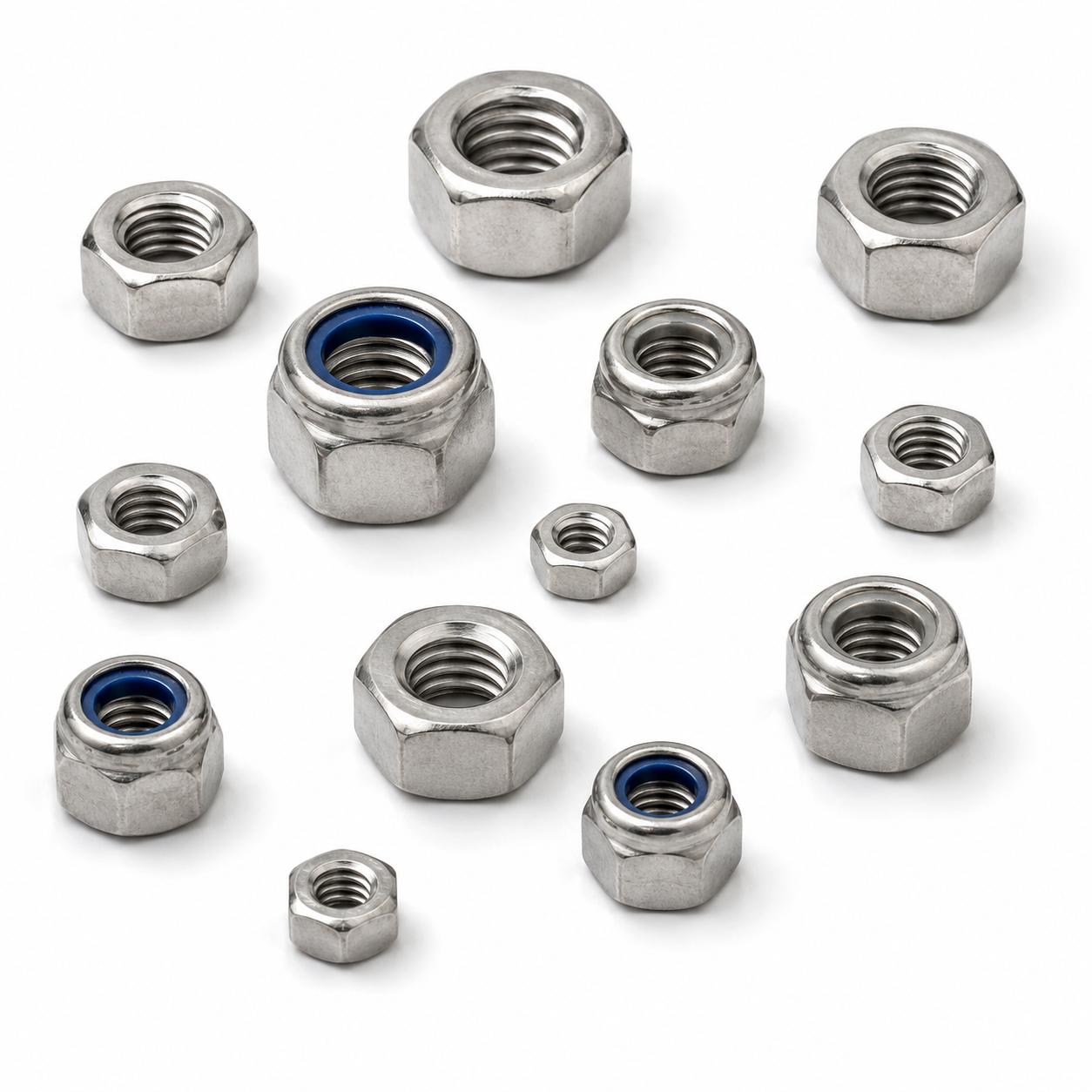 Tuercas inoxidables Ventus Fasteners